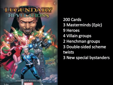 Legendary Marvel Revelations! Review and Discussion