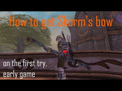 How to get Skorm's bow easy in one try, Early game - Fable tlc