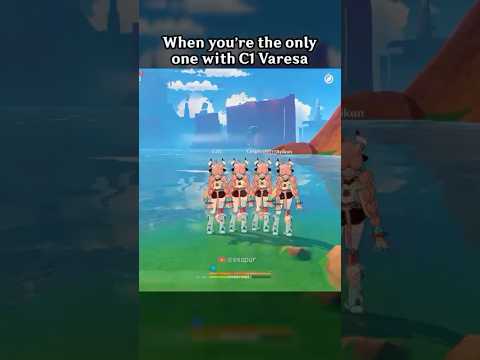 WHEN YOU’RE THE ONLY ONE WITH C1 VARESA