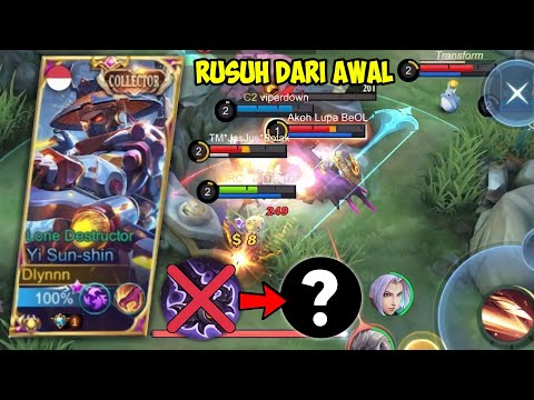 CARA ROTASI YSS KETIKA BUFF DI RUSUH DARI AWAL!! | YSS VS LING STARLIGHT | TOP GLOBAL YSS - MLBB