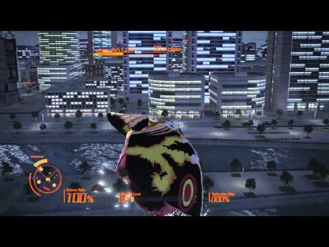 GODZILLA PS4 Mothra vs Battra (Larva)