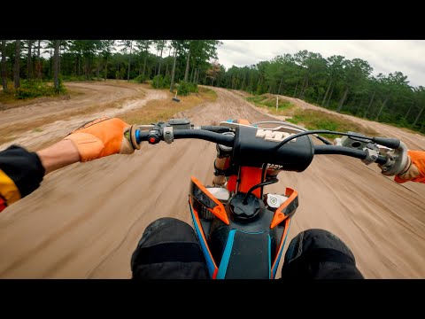 Probefahrt mit der KTM 250SX - Zweitakt