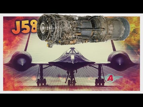 Secrets of the Amazing J58 Engine in the SR-71 Blackbird
