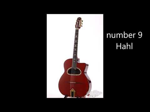 Top 10 Gypsy Jazz Guitars - For Prof/Masters - music by dorado schmitt