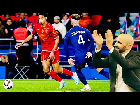 المهاجم المغربي امين سلامة ابهر وليد الركراكي