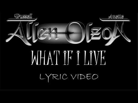 Allen/Olzon - What If I Live - 2020 - Lyric Video