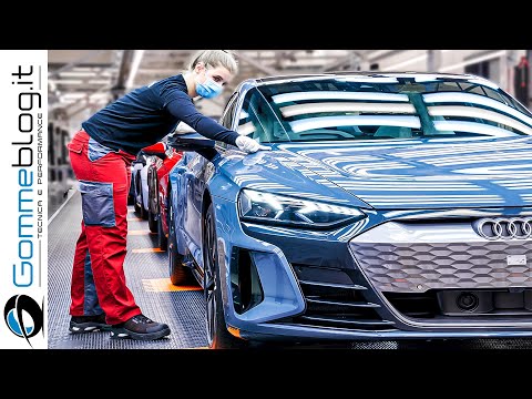 Tour of Best Audi Factory Producing Futuristic Audi e-tron - PRODUCTION