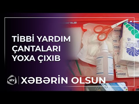 Avtobuslarda təcili tibbi yardım çantaları varmı?