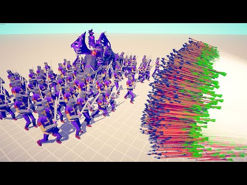 100x SQUIRE + TITAN vs EVERY DUO GODS - Totally Accurate Battle Simulator TABS