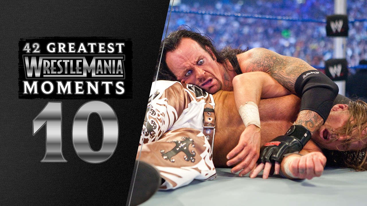 Undertaker defends The Streak vs. Shawn Michaels | WrestleMania 25: 42 Greatest WrestleMania Moments