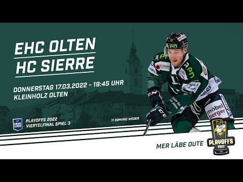 17.3.2022 EHC Olten - HC Sierre 8:2