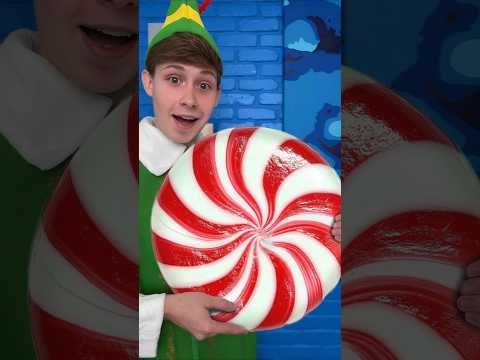 GIANT FREEZE DRIED PEPPERMINT!!! 🎅🍭