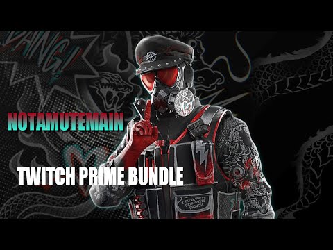 Notamutemain TWITCH PRIME Artist Bundle SHOWCASE - In Game - R6 Marketplace