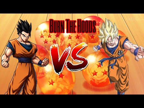 Goku vs Gohan - burn the hoods