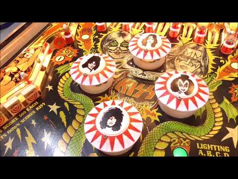 Tracking Down Lamp Problems In a 1979 Bally KISS Pinball Machine! KISS A-4