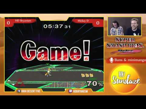 hdBryan vs Mickey D - HD Sundaze V - Melee