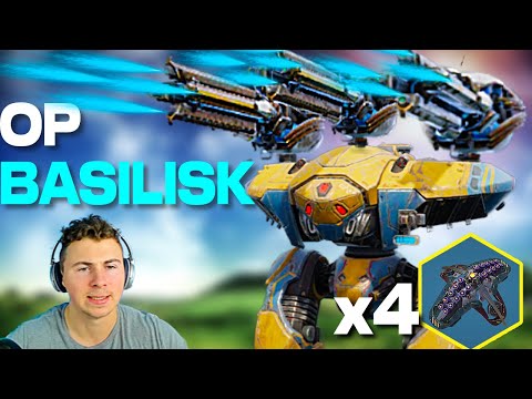 The ULTIMATE Basilisk Turret MELTING Titans In Seconds - UNSTOPPABLE Energy TURRET  | War Robots
