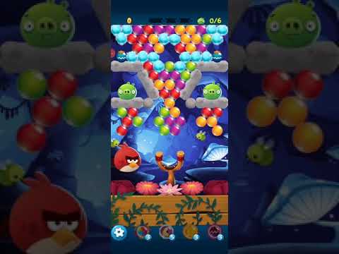 Angry birds pop bubble shooter HARD LEVEL 170 3 STARS NO BOOSTER