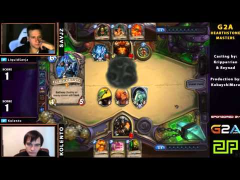 G2A Hearthstone Masters - Losers Bracket - Kolento vs Savjz