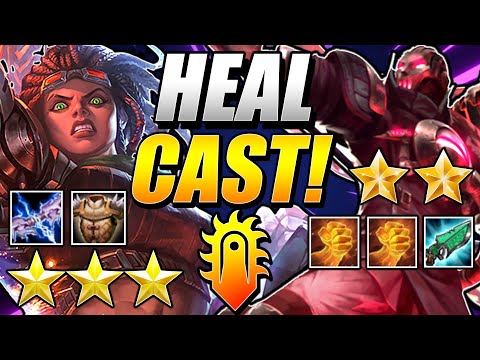 EPIC HEAL-CAST TEAM! - TFT Teamfight Tactics 10.16 Patch Guide Galaxies BEST COMP Strategy