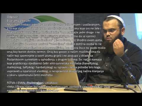 Ko su ti koji ruše naše Džamije? - Prof. Adnan Nišić