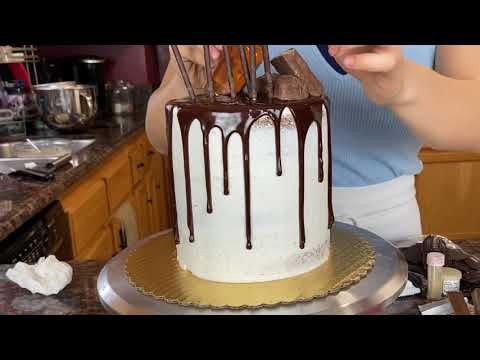 German Chocolate 21st Birthday Cake