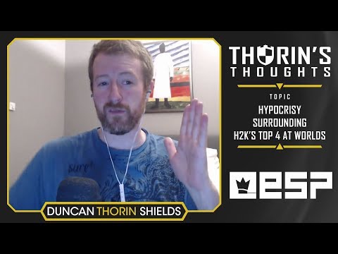Thorin's Thoughts - Hypocrisy Surrounding H2k's Top 4 at Worlds (LoL)