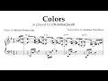 Colors - Christian Jacob (piano transcription)