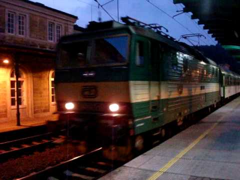 Odjezd Persingu z Děčína - hlavního nádraží