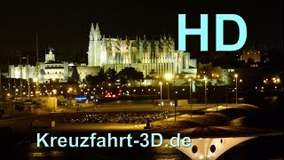 preview picture of video 'AIDA Reisebericht Mittelmeer Kreuzfahrt - Tag 1 - Palma de Mallorca (Spanien) mit AIDAmar (HD / 2D)'