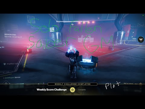 Solo Plat Fallen Saber GM