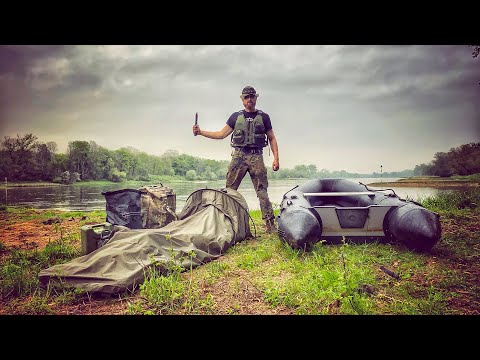 100km Schlauchboot-Tour mit Übernachtung und Militär-Ausrüstung - Tag 1