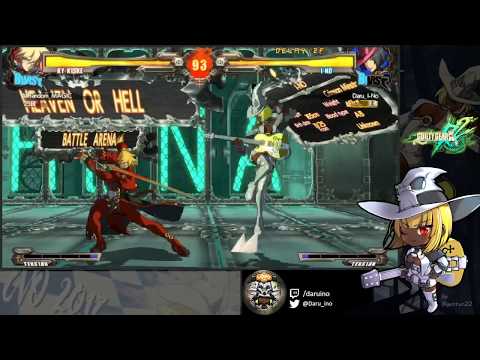 GGXrd Rev2 Daru(IN) vs AllRandomMagic(Ky) FT10 20170927