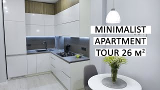 MINIMALIST APARTMENT TOUR 26 m2  (280 sqf)