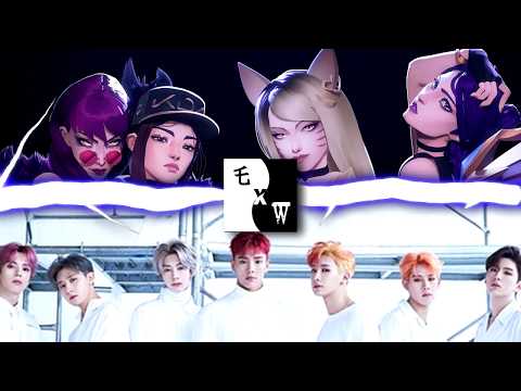 Shooting Popstars (K/DA /Monsta X ft EXO MASHUP)