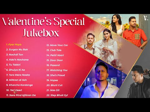 Valentine's Special Jukebox : HUSTINDER | Vintage Records | Latest Punjabi Songs