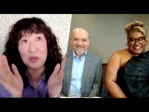 Sandra Oh Discusses THE HOLDOVERS with Da'Vine Joy Randolph and Paul Giamatti