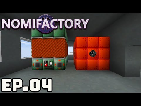 We Crafted The Blast Furnace And Steam Grinder Let's Go! | Nomifactory Ep.04
