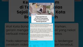 MESUM DI TERAS CIHAMPELAS! Sejoli Ini Buat Marah Wali Kota Bandung, Patroli Langsung Digencarkan