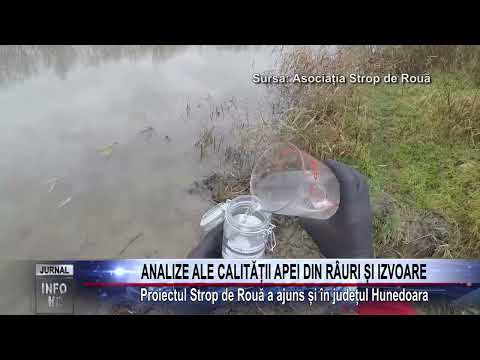 ANALIZE ALE CALITĂȚII APEI DIN RÂURI ȘI IZVOARE