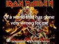 Iron Maiden - Hallowed Be Thy Name Lyrics (Full ...