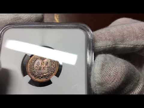 Are these Indian cents artificially colored or questionably colored? NGC open box.