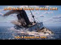 Lusitania Sinking IN REAL TIME New 2024 Animation