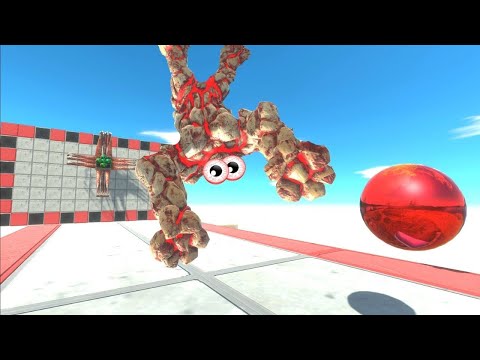 TENTACLES CATCH UNITS  -  PUNCH BALL  -  ANIMAL REVOLT BATTLE SIMULATOR