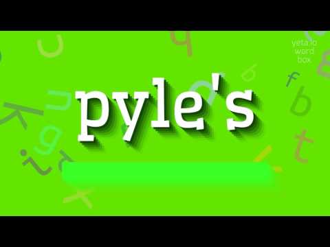 How to say "pyle's"! (High Quality Voices)