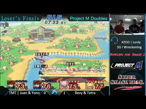 Bowling for Smash II Project M Doubles LF - Yono & Juan vs. Tetraflora & Revy