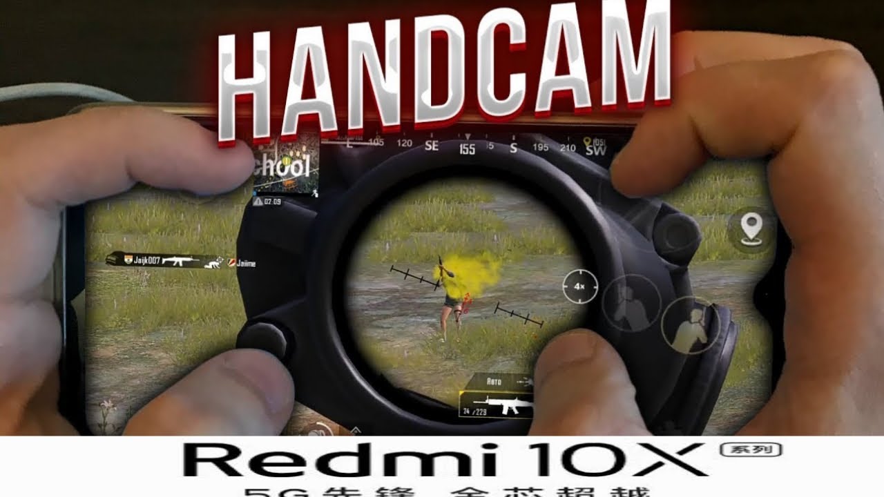 Redmi 10X Pro HandCam || Pubg Mobile Gameplay || Ads+Gryo #4