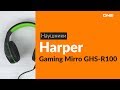 Наушники HARPER GHS-R100 черный-зеленый - Видео
