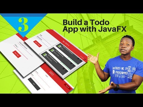 Java 9 Course - Build a Todo App  With JavaFX - Setup - Part 3