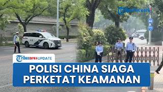 China Perketat Pengamanan saat Trump Berkunjung ke Kuil Surga di Beijing, Polisi Siaga Tutup Jalan